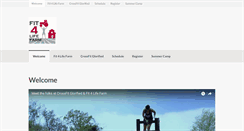 Desktop Screenshot of fit4lifefarm.com